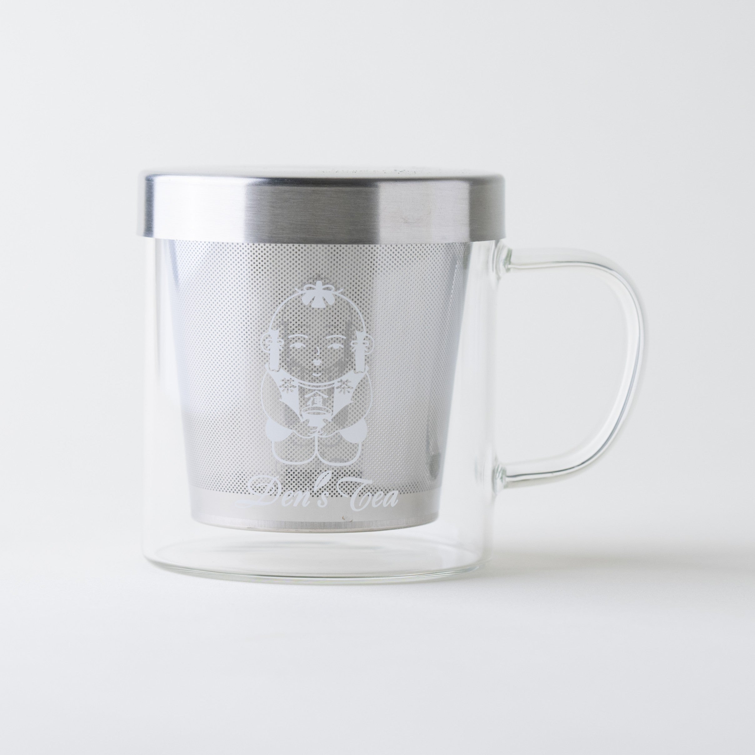 Den-chan Mug With Infuser – Den's Tea