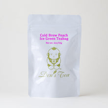 Load image into Gallery viewer, Peach Iced Green Tea Bags - Den's Tea