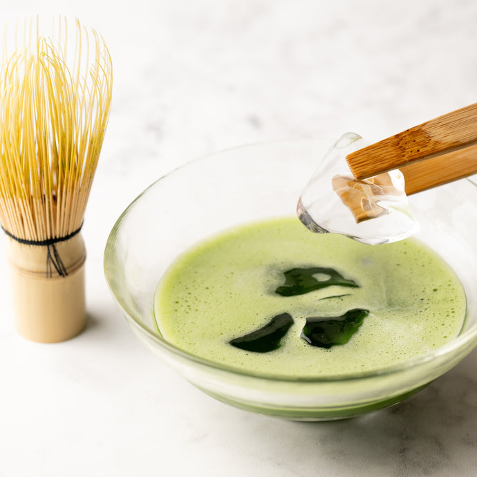 Iced Matcha in the ceremonial style