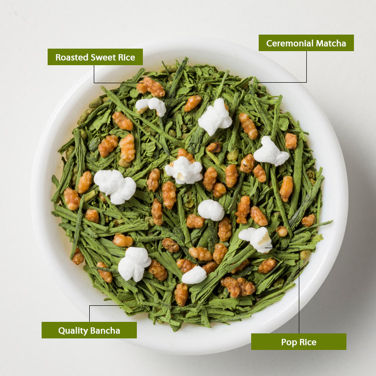 IMPROVED Genmaicha Extra Green – Den's Tea