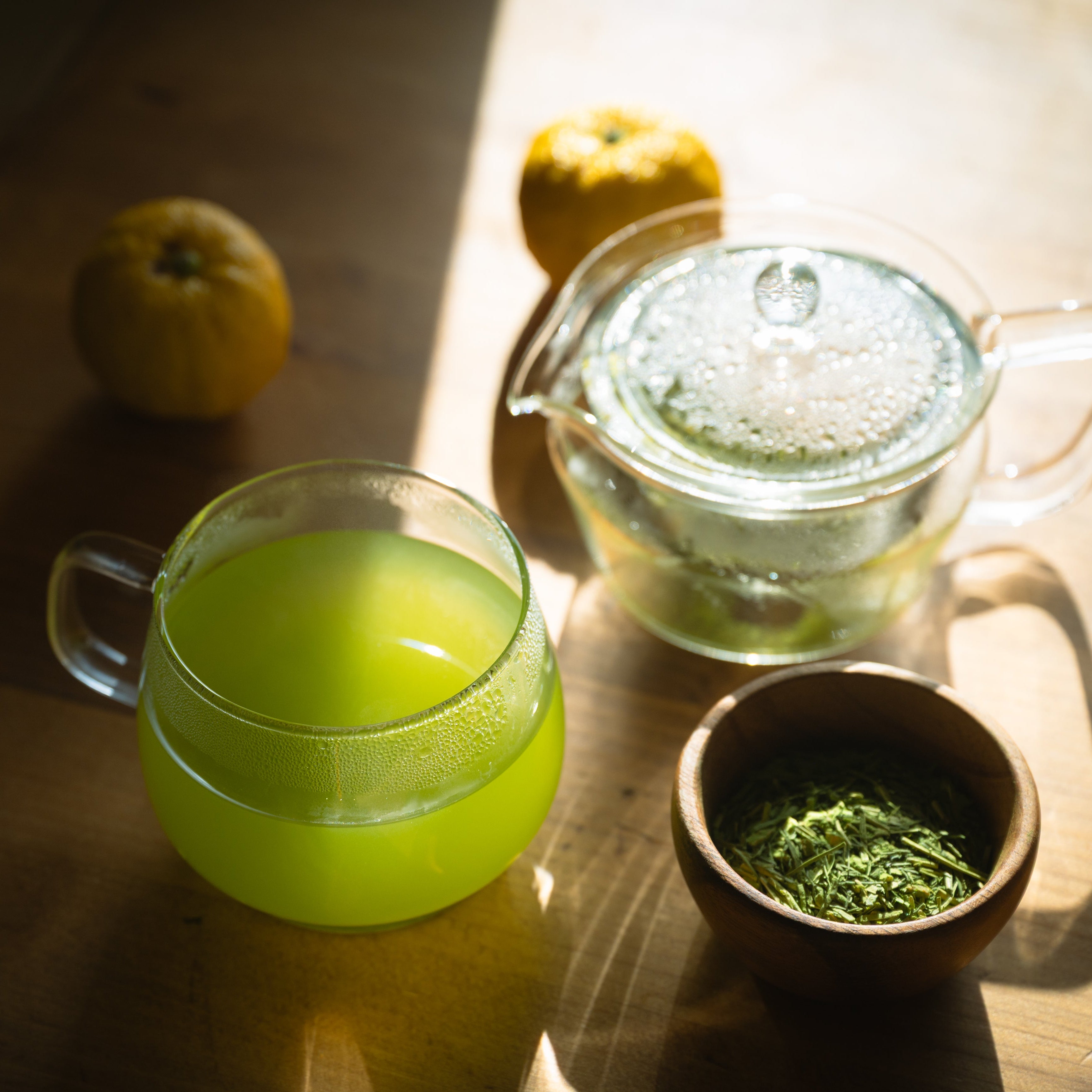 Yuzu Kukicha with Matcha – Den's Tea